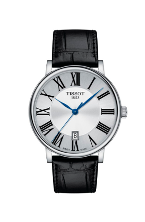 Reloj TISSOT CARSON PREMIUM T122.410.16.033.00 INTERCHANGEABLE QUICK RELEASE BRACELET Género Caballero Garantía 2 años de Garantía Hermeticidad Hermético hasta una presión de 5 bares (50 metros/165 pies) SKU T1224101603300 Colección T-Classic Peso (g) 49