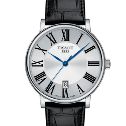 Reloj TISSOT CARSON PREMIUM T122.410.16.033.00 INTERCHANGEABLE QUICK RELEASE BRACELET Género Caballero Garantía 2 años de Garantía Hermeticidad Hermético hasta una presión de 5 bares (50 metros/165 pies) SKU T1224101603300 Colección T-Classic Peso (g) 49